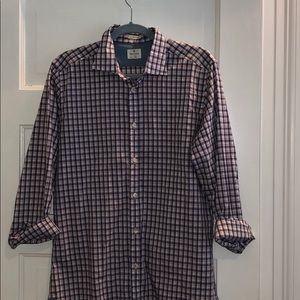 Hartford checkered button shirt